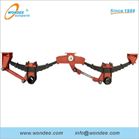 2-axle 3-axle Casting ROR አይነት ሜካኒካል እገዳ ለብርሃን ተረኛ ተጎታች